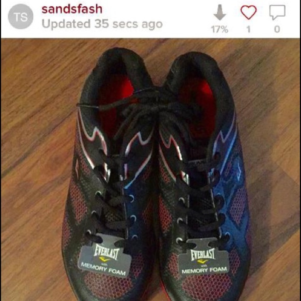 Everlast with memory foam boys sneakers